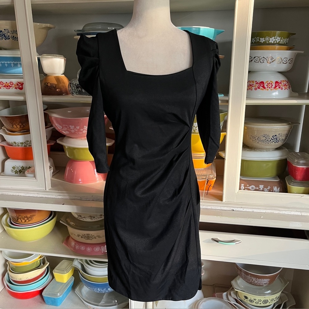 Yoana Baraschi Little Black Cocktail Dress - Size Small